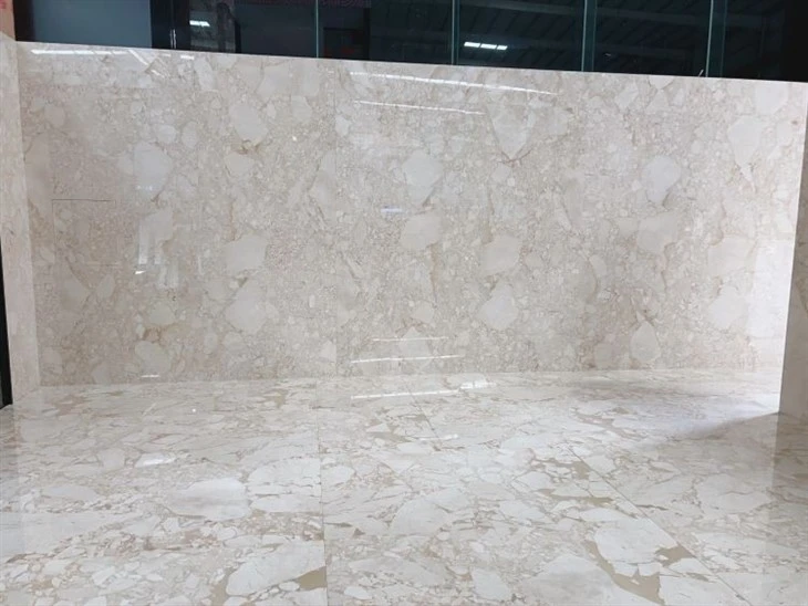 Bvlgari Gold Marble Flooring