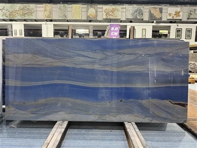 Azul Macaubas Quartzite Brasilien plade