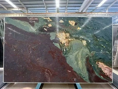 Cambodia Four Season Green Marble Slab