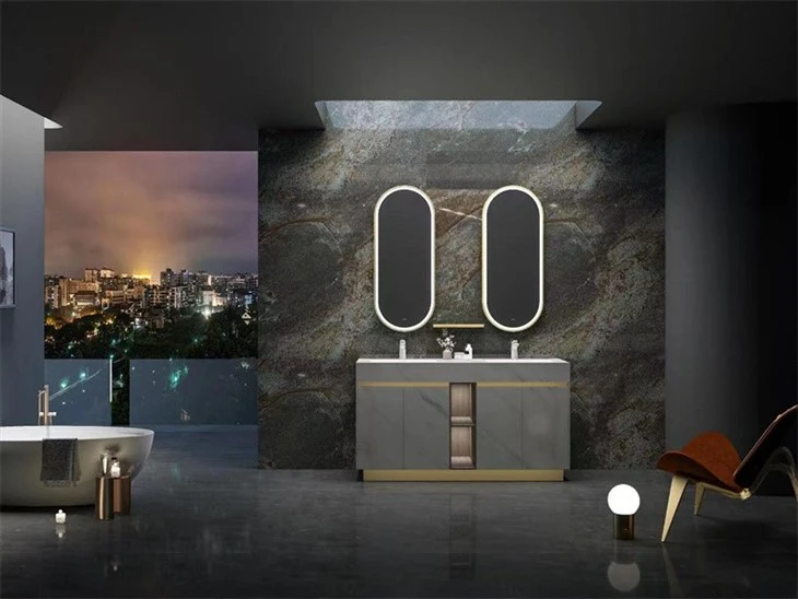 Verde Neon Marble Wall